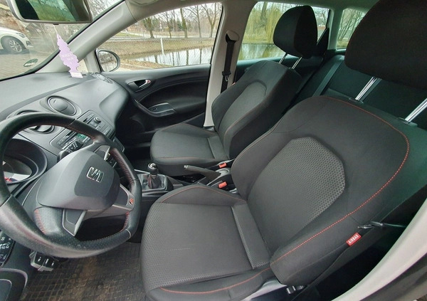 Seat Ibiza cena 28400 przebieg: 173000, rok produkcji 2014 z Pleszew małe 781